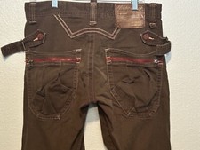 Jeans reto Edwin 503 Y2K unissex azul viagem carga cáqui Japão tamanho G EUA 32 comprar usado  Enviando para Brazil