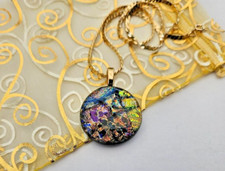 Handcrafted fused multicolor for sale  Long Beach