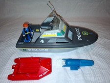 Playmobil polizeiboot police gebraucht kaufen  München