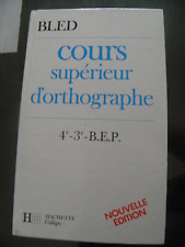 Bled cours orthographe d'occasion  Téteghem