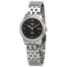 Relógio feminino Tissot Le Locle automático mostrador preto T006.207.11.058.00, usado comprar usado  Enviando para Brazil