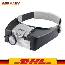 Led brillenlupe lupenbrille gebraucht kaufen  Deutschland