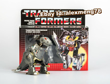 Boneco de ação Transform G1 Grimlock dinobot reedição novo em folha frete grátis comprar usado  Enviando para Brazil