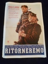 Riproduzione manifesto locandi usato  Como