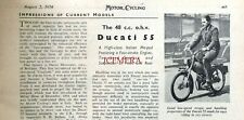 Ducati moped 49cc for sale  SIDCUP