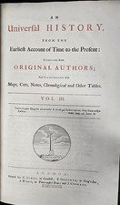 AN UNIVERSAL HISTORY FROM THE EARLIEST ACCOUNT OF TIME TO THE PRESENT VOL. III comprar usado  Enviando para Brazil