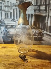 Carafe verre gravé d'occasion  Argelès-sur-Mer