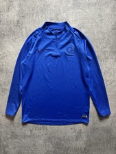 Używany, Nike Chelsea 2019/20 Training Squad Drill Top Sweatshirt Zip Top AO5177-406 na sprzedaż  PL