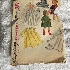 Vintage simplicity dolls for sale  NANTWICH