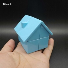 Cubo mágico azul criativo 2x2x2 velocidade cubo quebra-cabeça presente educacional especial comprar usado  Enviando para Brazil