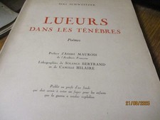 Lueurs ténèbres irma d'occasion  Fécamp