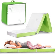 Colchão de chão de forma confortável portátil cama tripla dobrável para viagem, acampamento, convidado - comprar usado Colchão de chão de forma confortável portátil cama tripla dobrável para viagem, acampamento, convidado - comprar usado  Enviando para Brazil