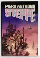 PIERS ANTHONY — STEPPE — hard cover book (Sept., 1985)— first TOR printing, usado comprar usado  Enviando para Brazil