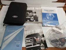 08 F250 F350 F450 Super Duty Diesel Power Stroke Manual do Proprietário com Estojo de DVD Fabricante de Equipamento Original  comprar usado  Enviando para Brazil