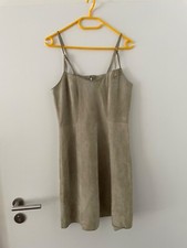 Grey gray lederkleid gebraucht kaufen  Schloß Holte-Stukenbrock
