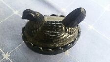 Altes butterhuhn pressglas gebraucht kaufen  Ravensburg