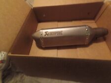 Akrapovic titanium muffler for sale  Felton