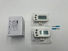 Caixa com 5 termômetros digitais à prova d'água geladeira freezer LCD grande - Branco comprar usado Caixa com 5 termômetros digitais à prova d'água geladeira freezer LCD grande - Branco comprar usado  Enviando para Brazil