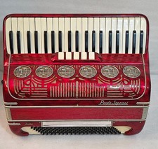 PAOLO SOPRANI 120 BAIXO Acordeão para Piano Muito Bom RARO comprar usado  Enviando para Brazil