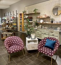 Sessel anthropologie lila gebraucht kaufen  Düsseldorf