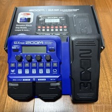 Pedal de guitarra Zoom G1X Four limitado azul multi-efeito usado raro comprar usado  Enviando para Brazil