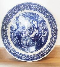 Large blue plate d'occasion  Expédié en Belgium