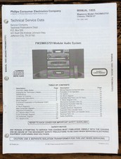 Manual de serviço estéreo Philips / Magnavox FW29MX3701 FW29 *Original* comprar usado  Enviando para Brazil