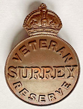 Medal badge veteran for sale  SOUTHAMPTON