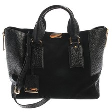 Handtasche burberry schwarz gebraucht kaufen  Hamburg
