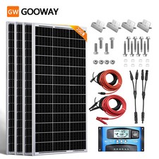 Kit de painel solar 100W 120W 170W 200W 300W 12V mono trailer campista caravanas barco van comprar usado  Enviando para Brazil