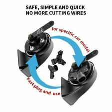 2PC 12v Premium Buzinas Elétricas para JEEP GRAND CHEROKEE COMPASS RENEGADE WRANGLER comprar usado  Enviando para Brazil
