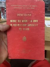 Manuale fanteria 1930 usato  Casalecchio di Reno