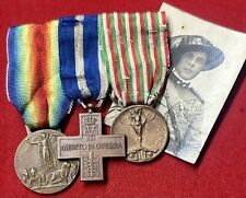 Militaria ww1 medagliere usato  Pinerolo