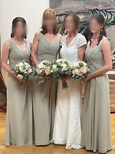 Sage green bridesmaid for sale  BUNTINGFORD
