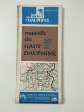 Carte massifs dauphiné d'occasion  Anglet
