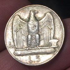 Lire 1926 rara usato  San Bonifacio