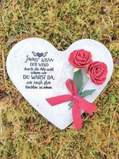 Herz beton schriftzug gebraucht kaufen  Nidda