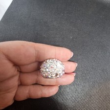 GENUÍNO Anel Multi Rosa Assinado por Cisne SWAROVSKI "Chique" - Tamanho 52- #1051832 comprar usado  Enviando para Brazil
