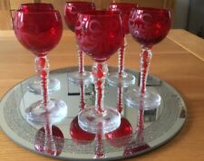 Murano cranberry sherry for sale  ST. ALBANS