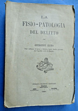 Antropologia criminale ziino usato  Italia