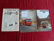 N° 18008  /  VOLVO  B58 catalogue couleur en français + fiche 6.1974 comprar usado  Enviando para Brazil