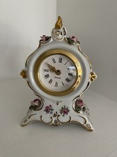 Blumenporzellan kaminuhr jahrh gebraucht kaufen  Nürnberg