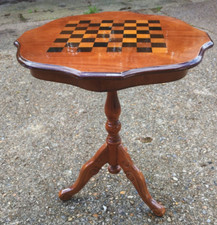 Wooden chess table for sale  WATFORD