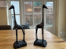 Giraffe bookends h34cm for sale  RUGBY