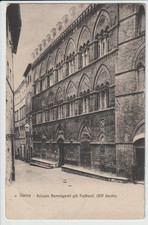 1911 - ANTICA CARTOLINA DI SIENA - PALAZZO BUONSIGNORI - FORMATO PICCOLO, usado comprar usado  Enviando para Brazil