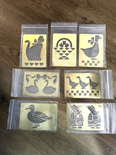 Animals brass stencils for sale  Lebanon