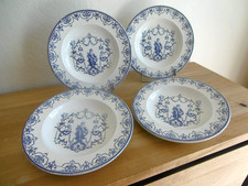 Assiettes creuses faience d'occasion  Saint-Cyr-en-Val