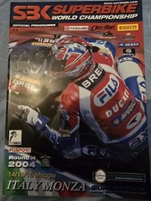 Superbike programme 2004 for sale  CHELTENHAM
