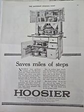 Móveis de armário de cozinha Hoosier 1922 economiza milhas de etapas anúncio original vintage, usado comprar usado  Enviando para Brazil