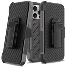 Usado, Capa coldre resistente forrada combo + vidro temperado para iPhone 12/12 Pro comprar usado  Enviando para Brazil
